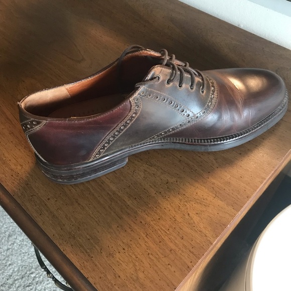 Johnston and Murphy Passport Casual Dress Shoes.  Brown, Size 12 - Picture 4 of 4